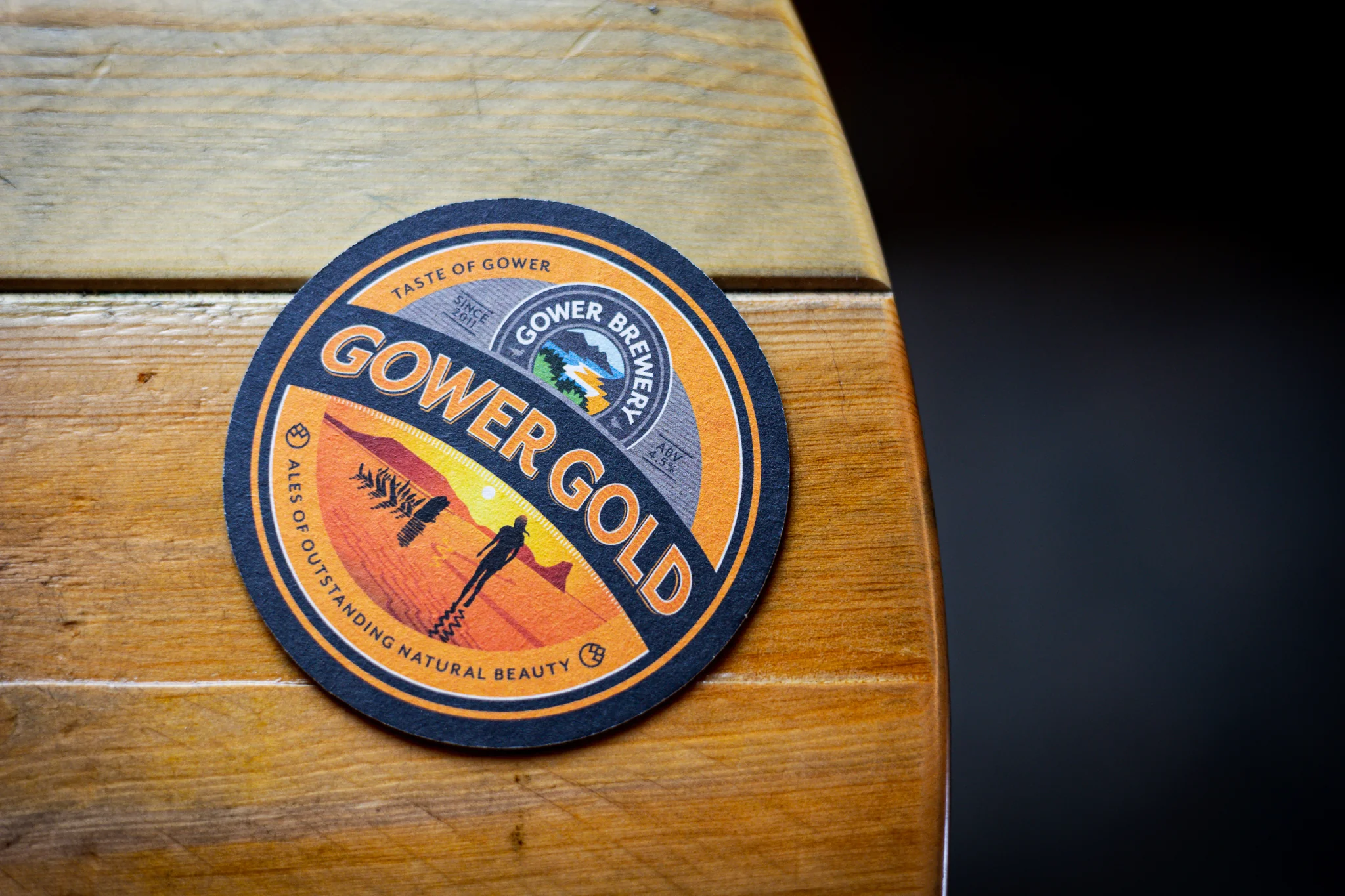 Gower Brewery Beer Mats - Pack of 9 - Image 4