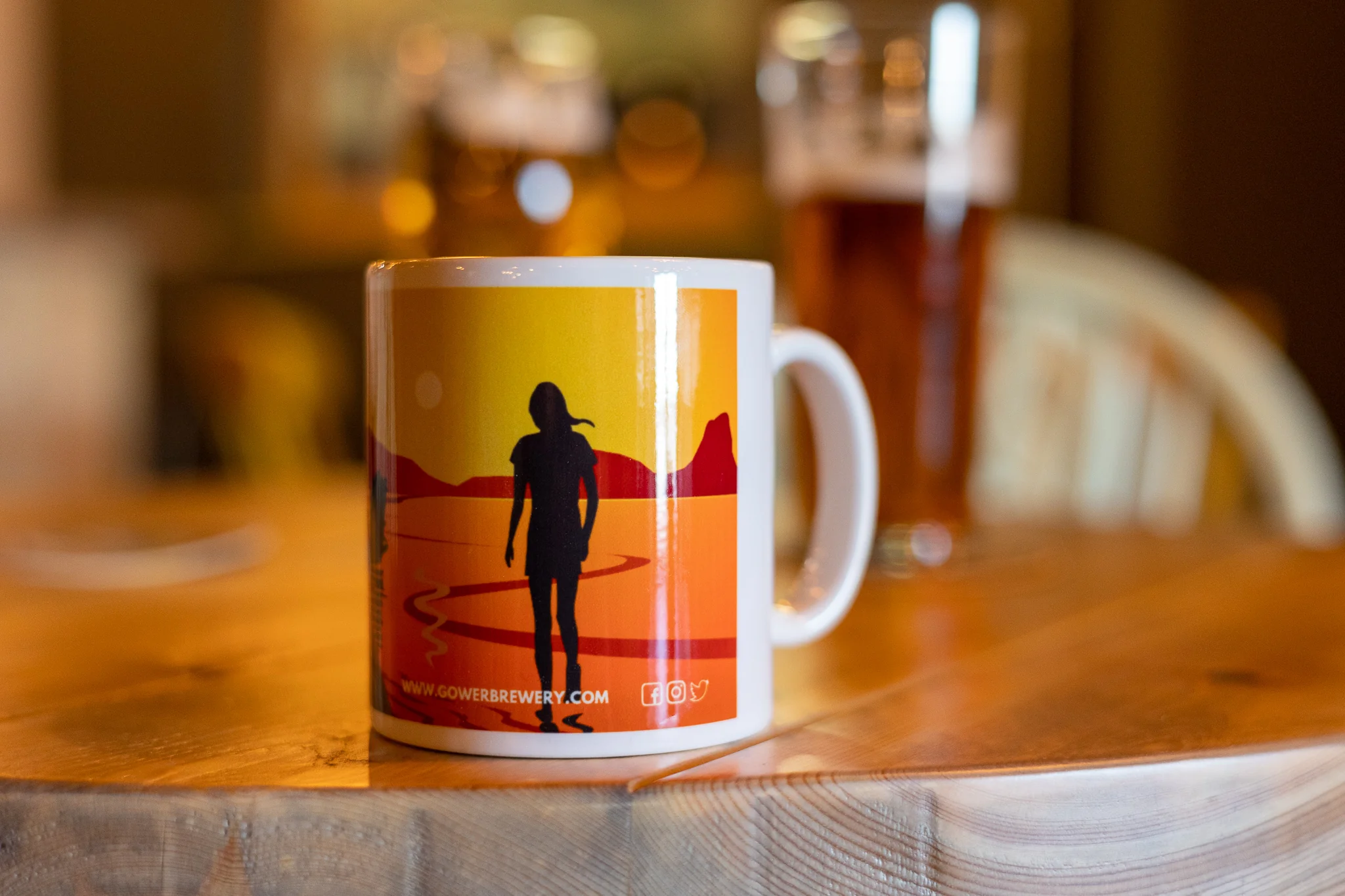 Gower Brewery Mug - Image 5
