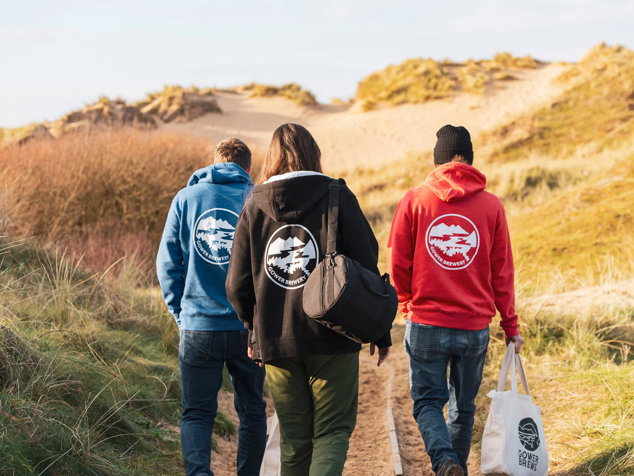 Gower Brewery Pullover Hoodie - Image 3