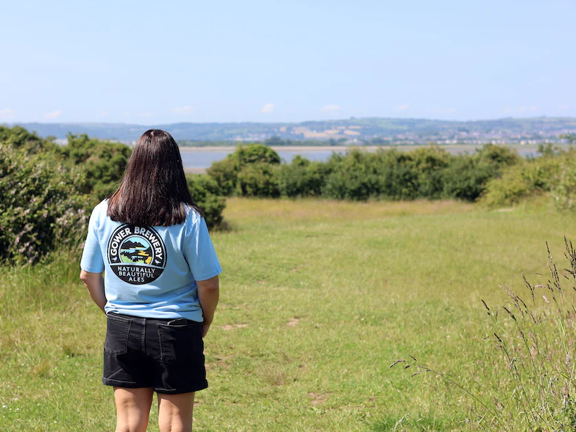 Gower Brewery Summer Tee - Image 4