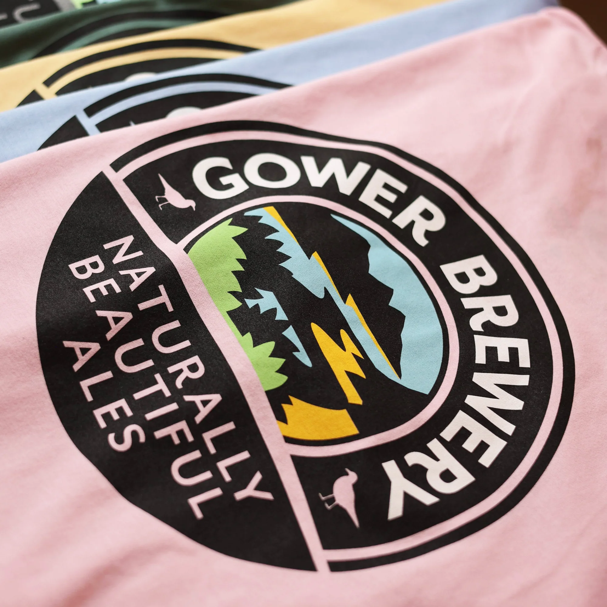 Gower Brewery Summer Tee - Image 5