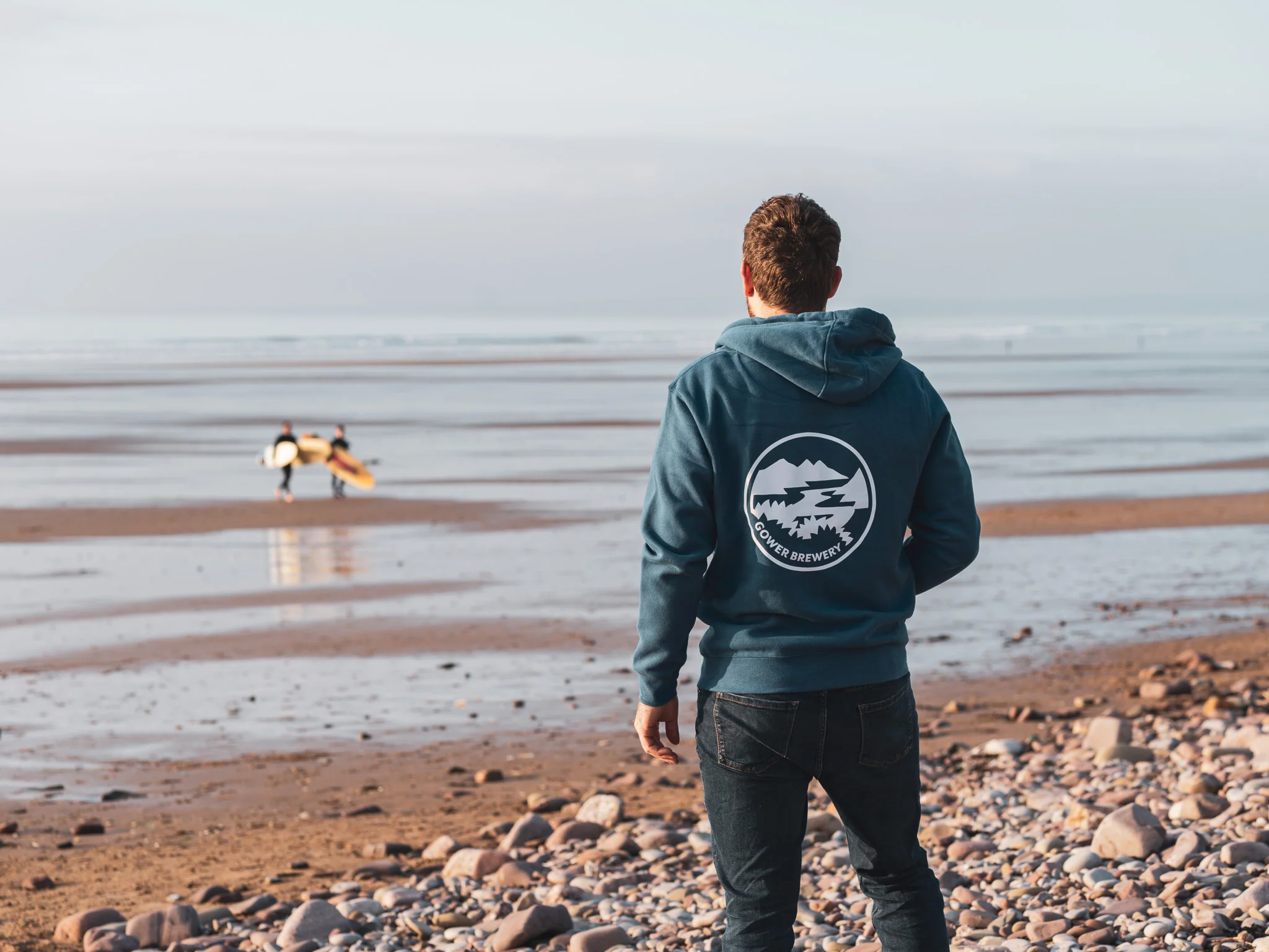 Gower Brewery Zip-Up Hoodie - Image 9