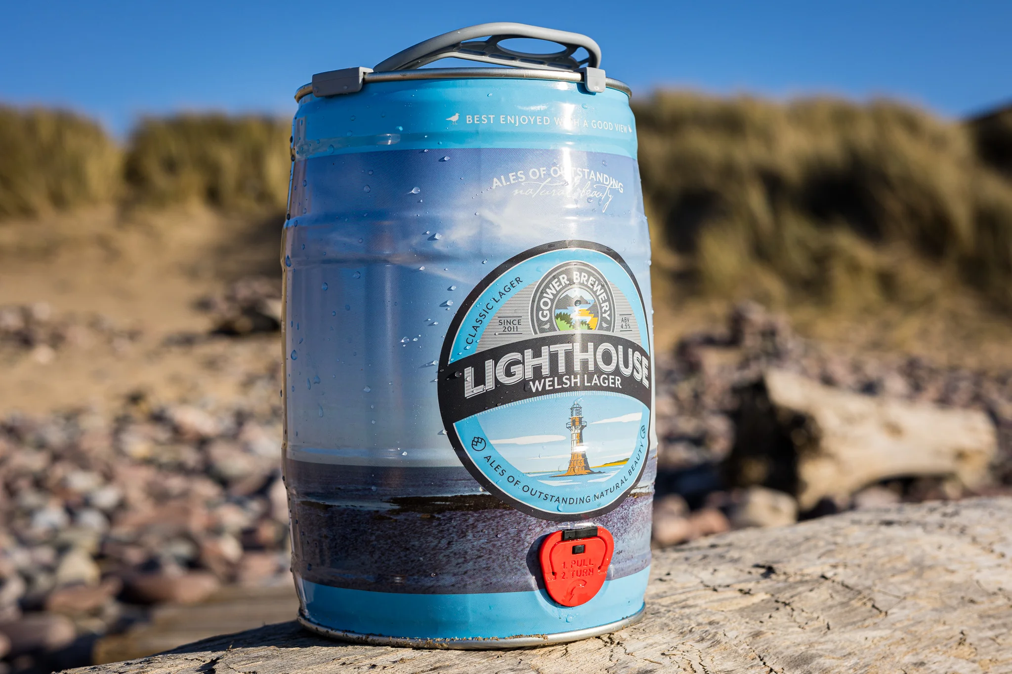 Lighthouse lager Mini Keg - Image 5