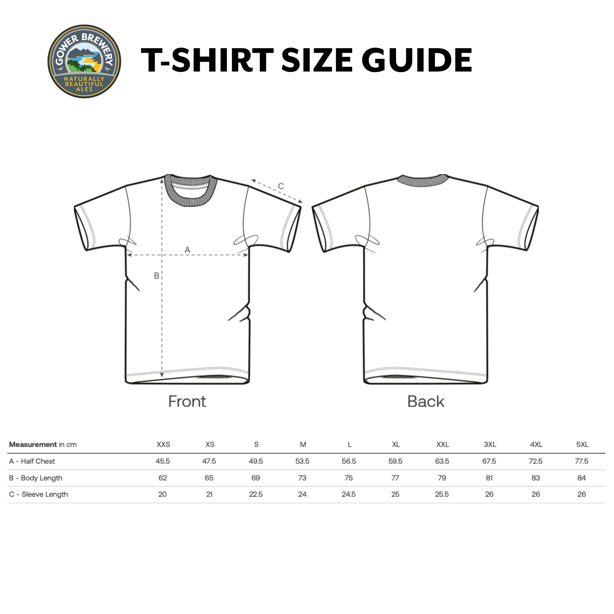 Gower Brews Tee - Image 4